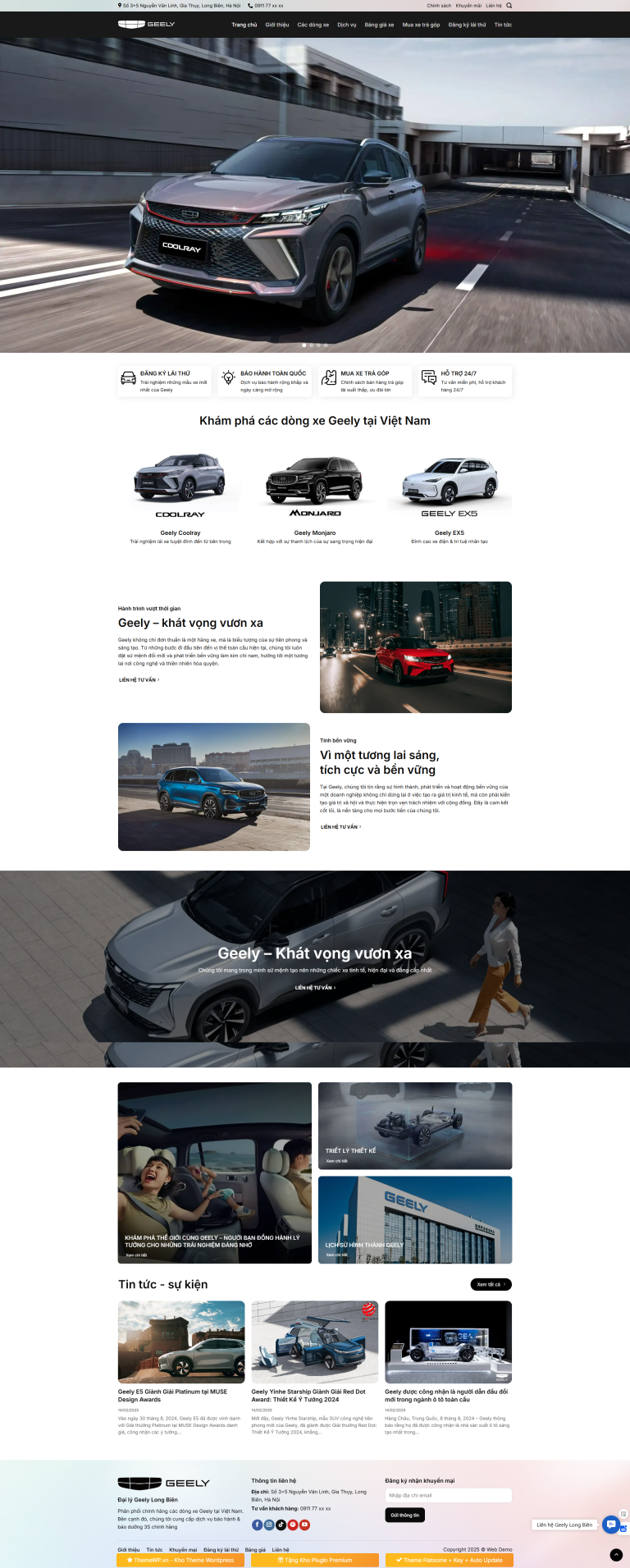Website ô tô